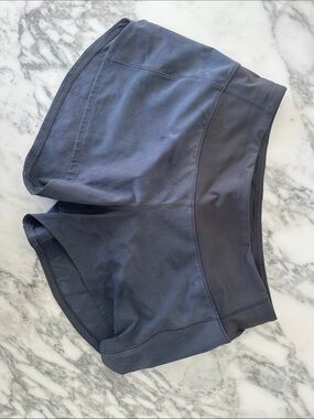 Lululemon Black Lined Running Shorts Size 6
